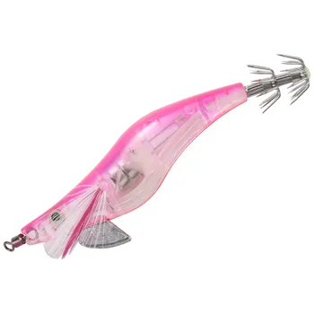 1 шт. Розово-красная мигающая светодиодная рыболовная приманка-вспышка 10 см Гольян, светящийся кальмар, джиг, приманка для креветок, приманка для ночной рыбалки