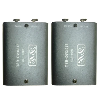 2 512-канальный USB к DMX DMX512 Светодиодный светильник DMX-модуль освещения сцены, контроллер освещения сцены, мини-декодер