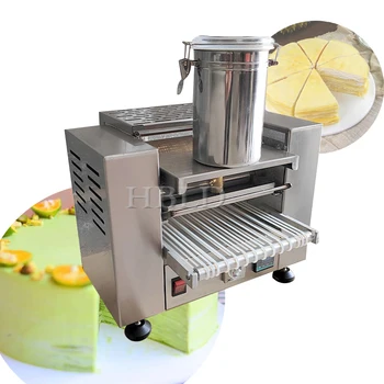 Коммерческая Полностью автоматическая мини-машина для приготовления рисовых лепешек Полностью Автоматическая Машина для формования кожуры для тысячслойных лепешек